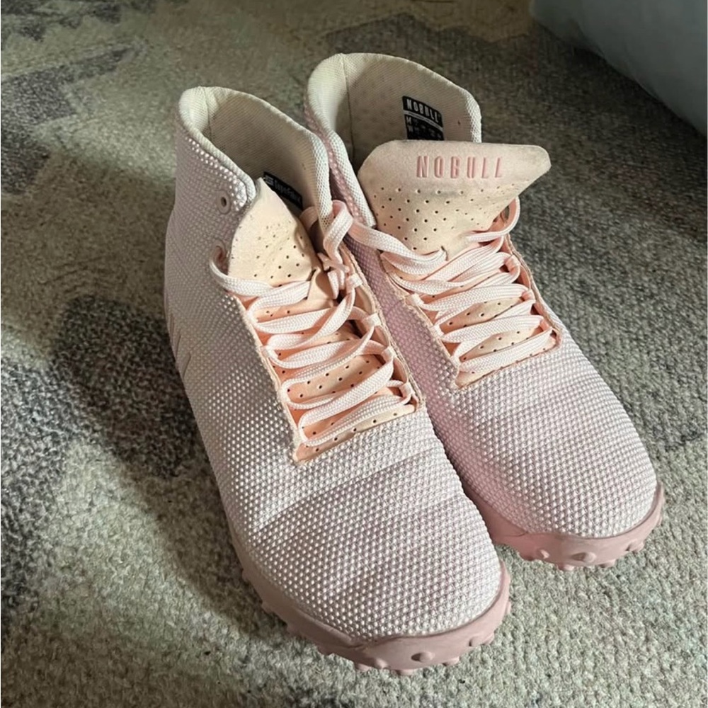 NOBULL Women's Light Pink Athletic High-Tops